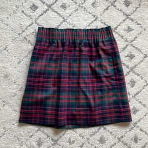 Plaid skirt